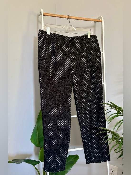 Dolce & Gabbana Pants - Dolce & Gabbana Black Polka Dot Pants